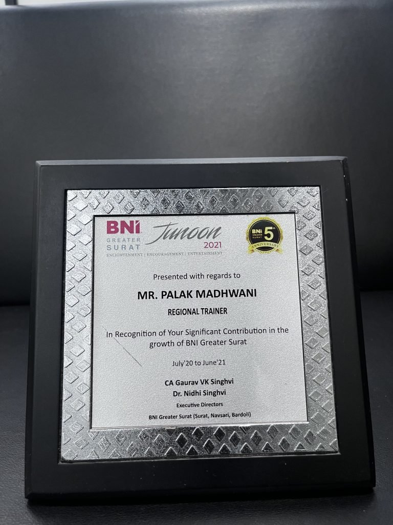 BNI award